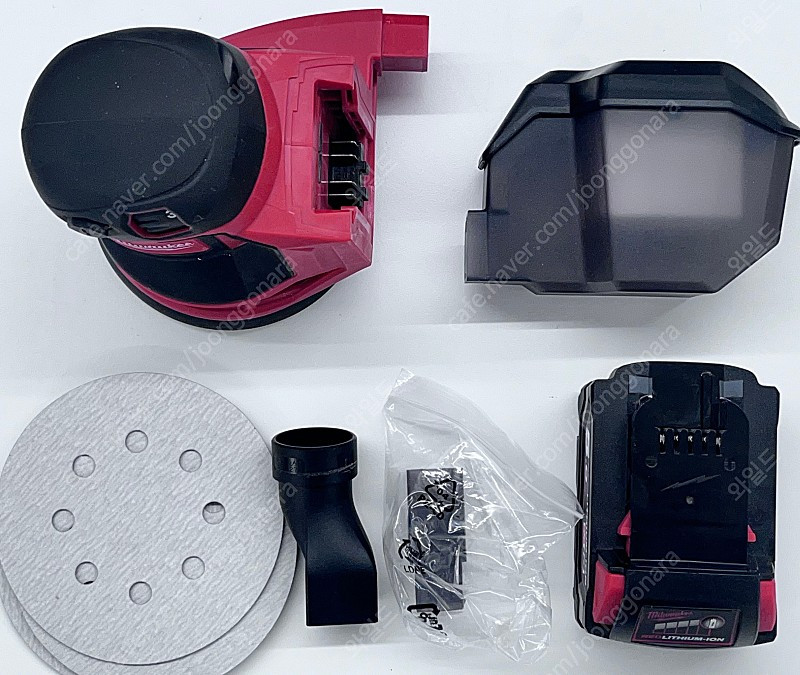 밀워키 충전 원형 샌딩기 M18 BOS125 베어툴 + 배터리 (케이스X) 팝니다.--9