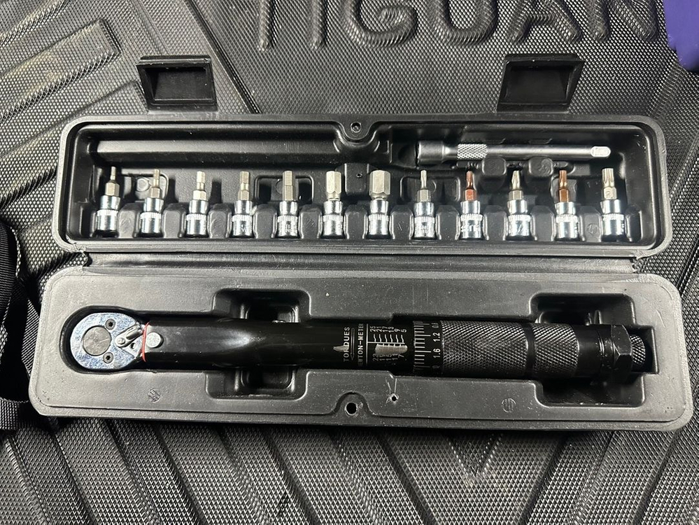 tuochi 토크렌치 세트 1/4", 5-25Nm (사진/설명 참조) 이미지