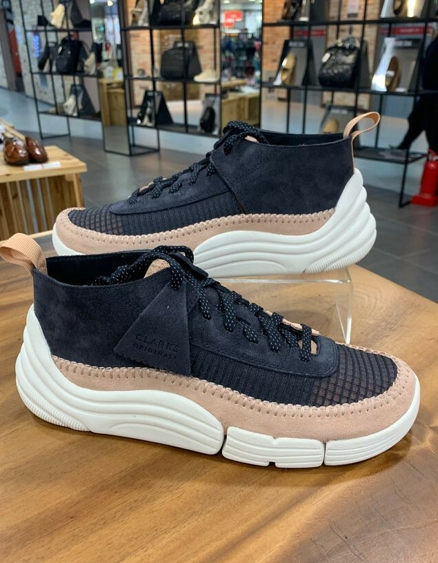 클락스 트리제닉 남성 스니커즈 네이비 UK 8(운동화기준 275)새제품-택포가격 이미지