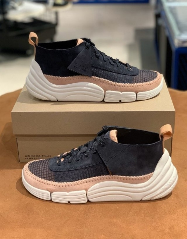 클락스 트리제닉 남성 스니커즈 네이비 UK 8(운동화기준 275)새제품-택포가격 이미지