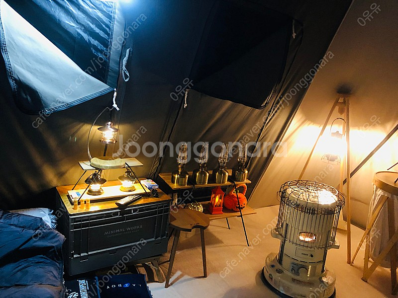 콜맨 루미에르 인디고 4개 가스랜턴1개 미니멀웍스 캐니스터 마스크 M 판매합니다.--7