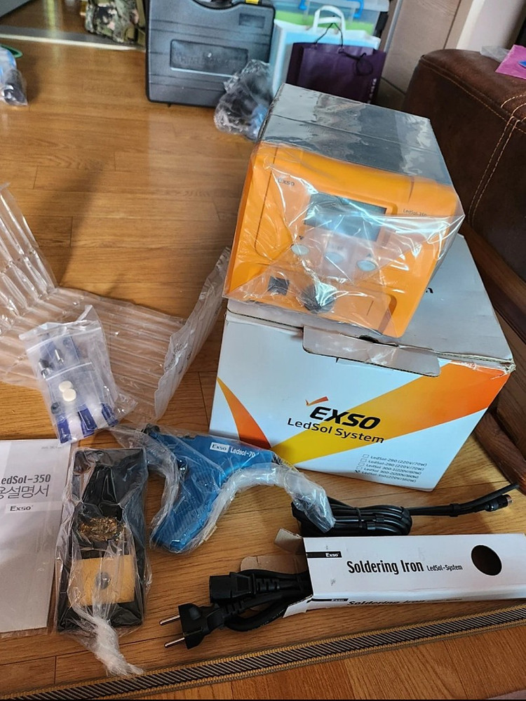EXSO 엑소 납땜, 인두기, 납 제거장비 LED Sol-350 이미지