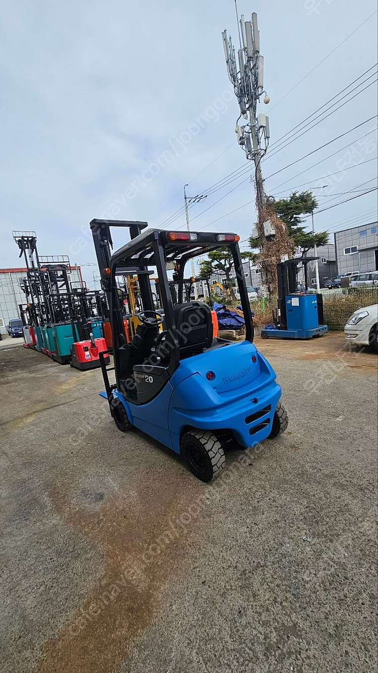 최신형 AC타입 코마츠 좌식 2톤 전동지게차 4M 700만 도매가판매 이미지