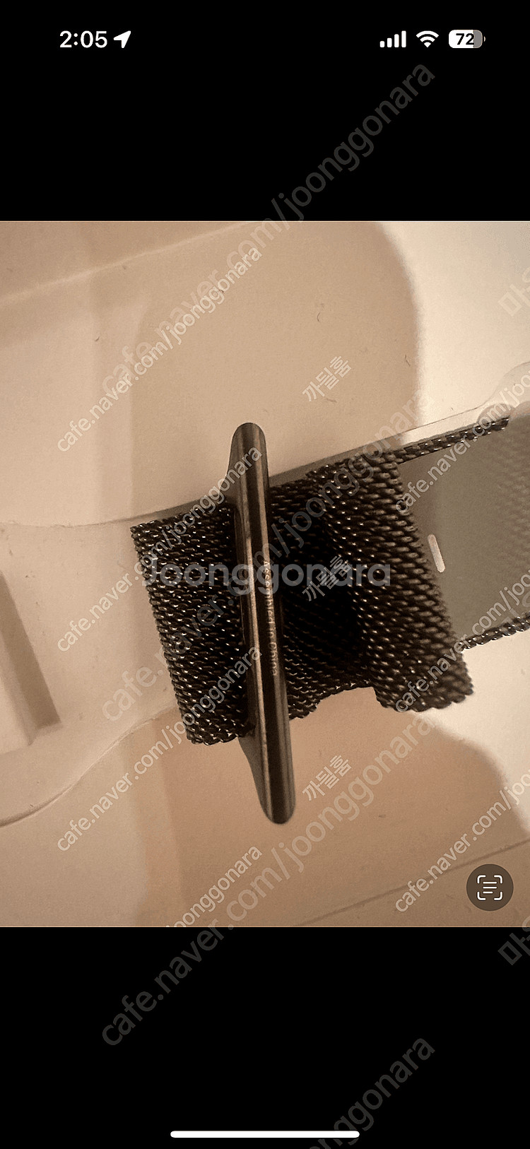 단순개봉 애플워치 45mm 밀레니즈 루프 그라파이트 색...--3