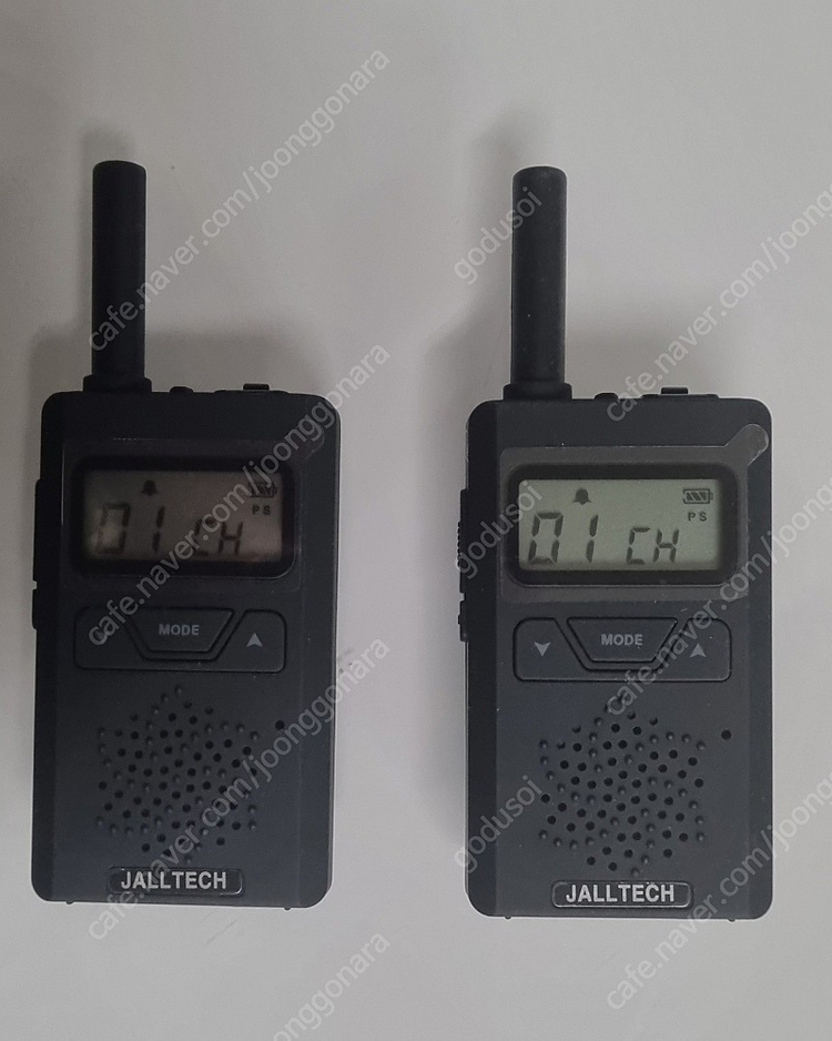 생활무전기 잘텍 JR-448 2대 판매합니다.~^^ 이미지