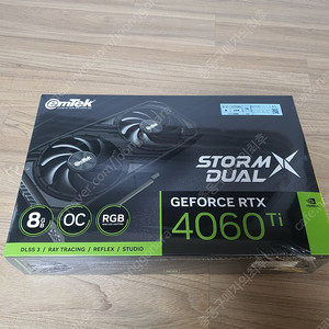 미개봉 이엠택 rtx 4060ti 판매합니다.