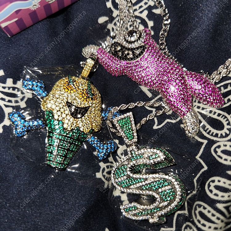 비비씨 아이스크림 bbc ice cream 목걸이 925실버 이미지