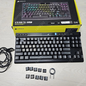 커세어 K70 TKL 키보드 팔아요