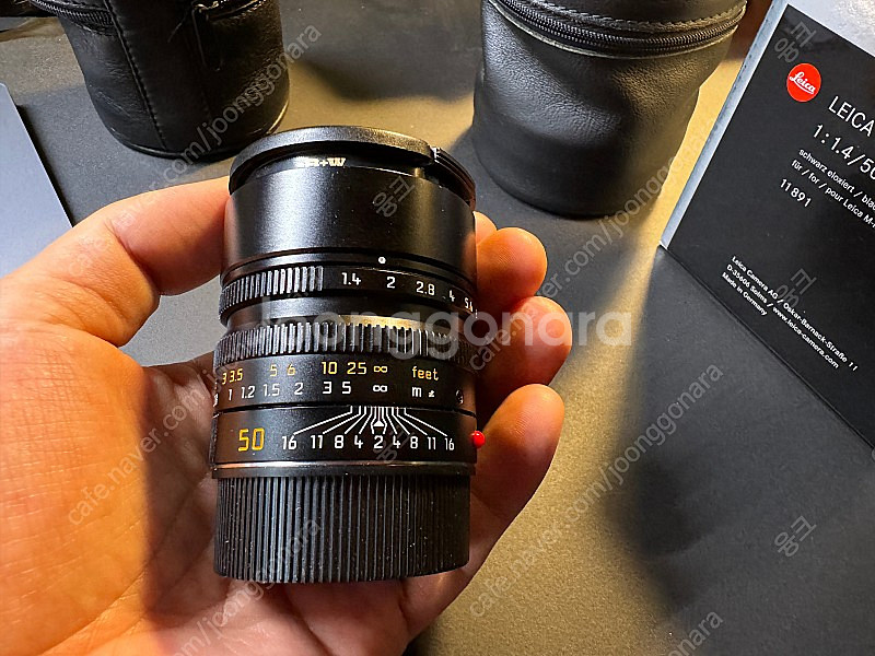 라이카 주미룩스 SUMMILUX 6비트 50mm 블랙 ...--1