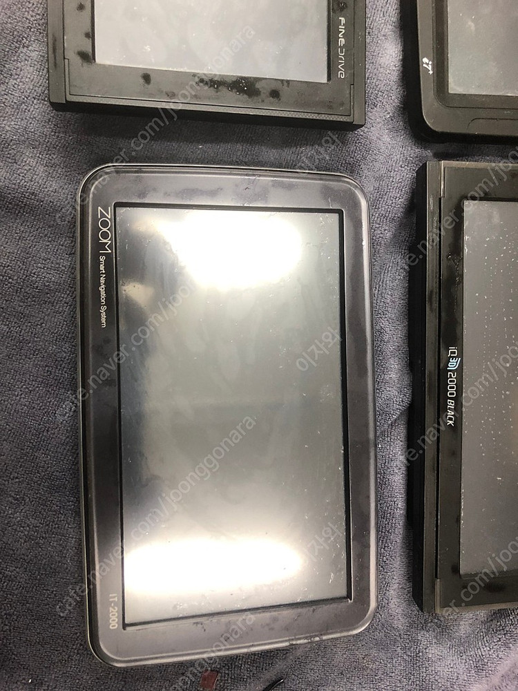 아이나비. 파인드라이브. 지니 부품용 네비 6개 이미지