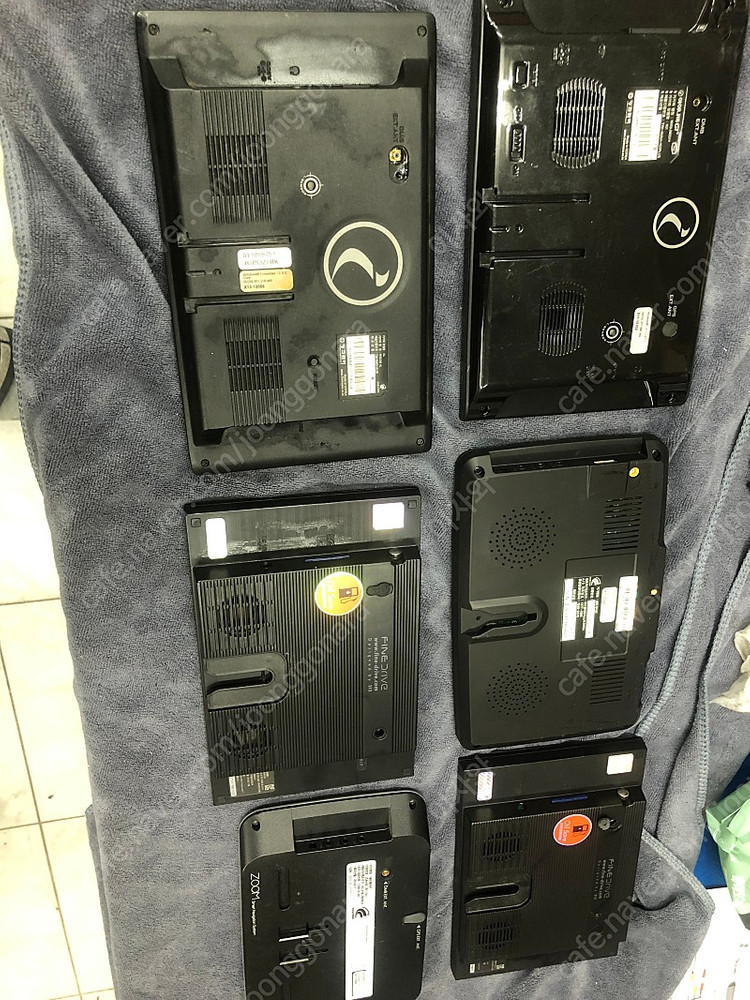 아이나비. 파인드라이브. 지니 부품용 네비 6개 이미지