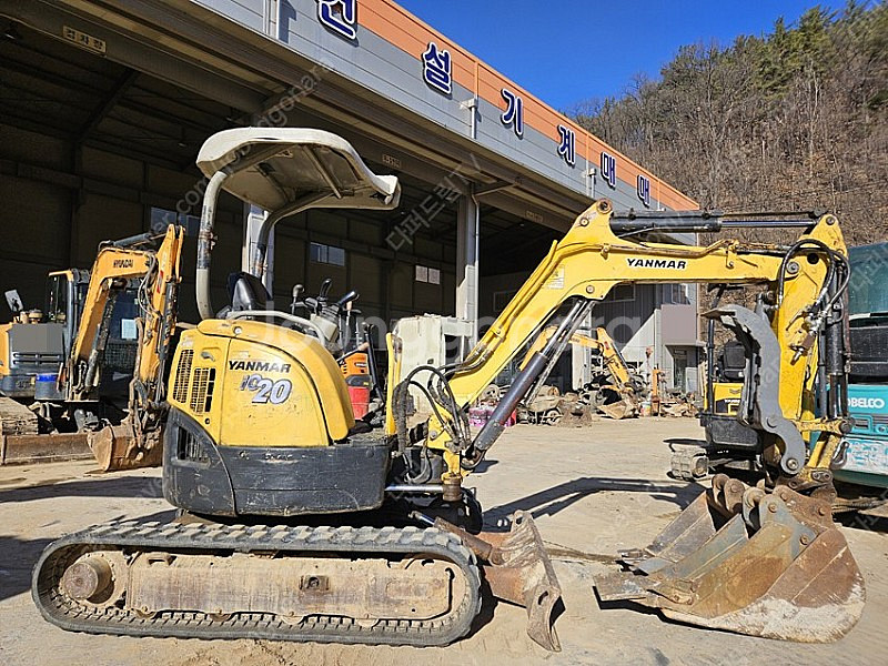 중고미니굴삭기 얀마 2톤 VIO20 2015년식 가동시...--2