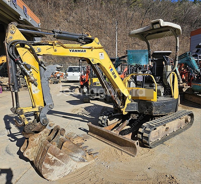 중고미니굴삭기 얀마 2톤 VIO20 2015년식 가동시...--3