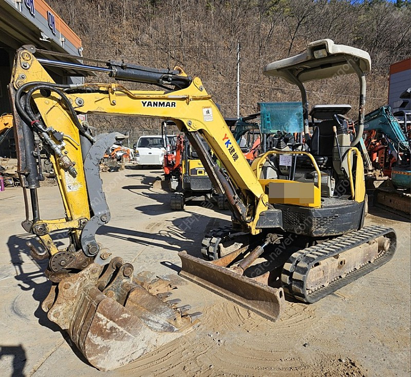 중고미니굴삭기 얀마 2톤 VIO20 2015년식 가동시간 8100시간 이미지