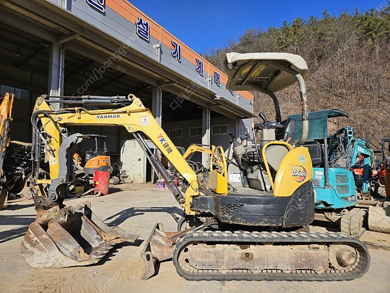 중고미니굴삭기 얀마 2톤 VIO20 2015년식 가동시간 8100시간 이미지