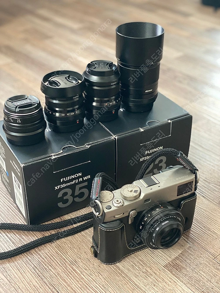 후지필름 X PRO3 듀라실버 풀박스 판매합니다 후지필름 xf 23mm 35mm 렌즈 빌르록스 56mm f1.4 판... 이미지