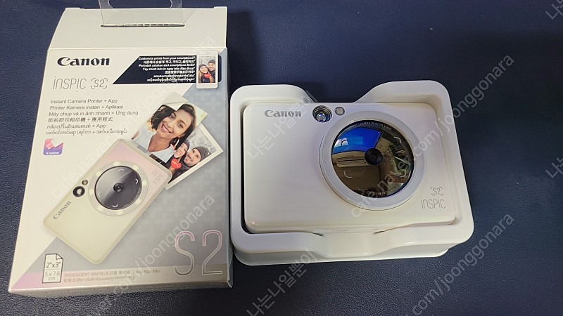 캐논 인스픽 s2 개봉만 했습니다. 이미지