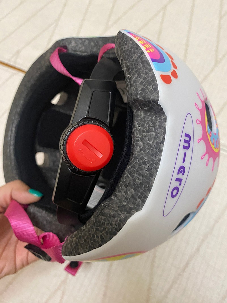 MICRO 헬멧 디럭스 V3 두들스팟 S 사이즈 및 무릎팔꿈치 보호대세트(윈드밀 서비스) 이미지