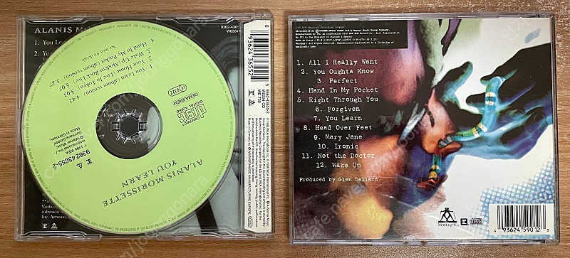 앨라니스 모리셋 Alanis Morissette - You Learn (싱글) /Jagged Little Pill 이미지