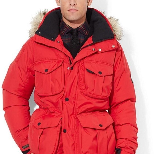 105 RLX 폴로 레인저파카 메인컬러 레드 이미지