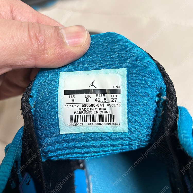 조던 농구화 580580-041 270 이미지
