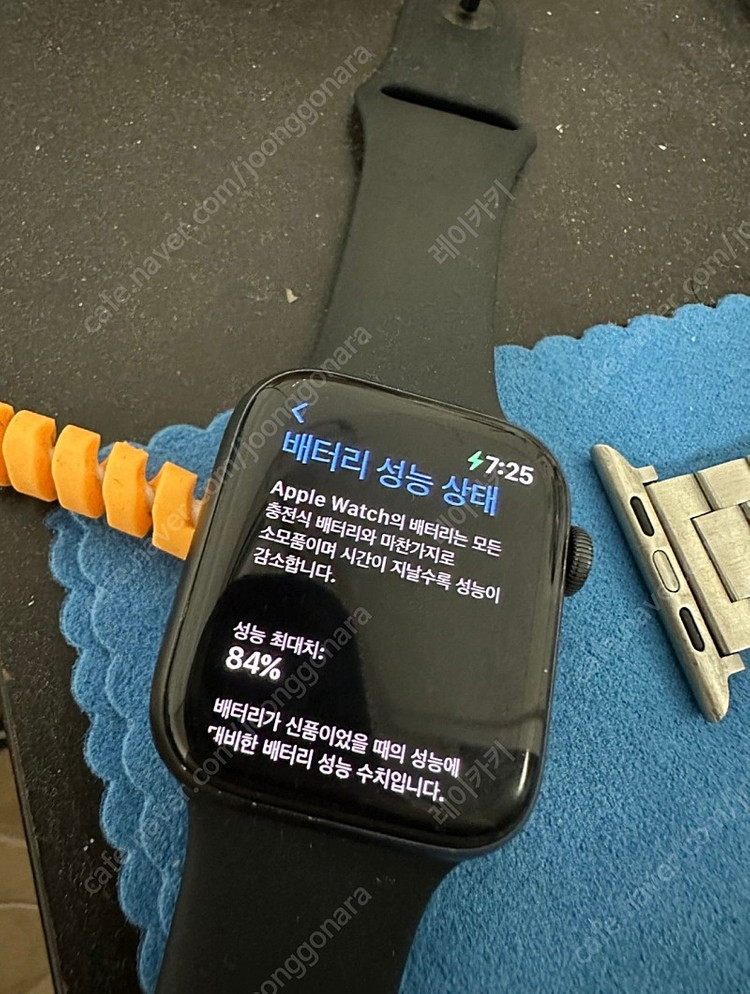 애플워치6 44 스그 알루미늄 gps 박스o 이미지
