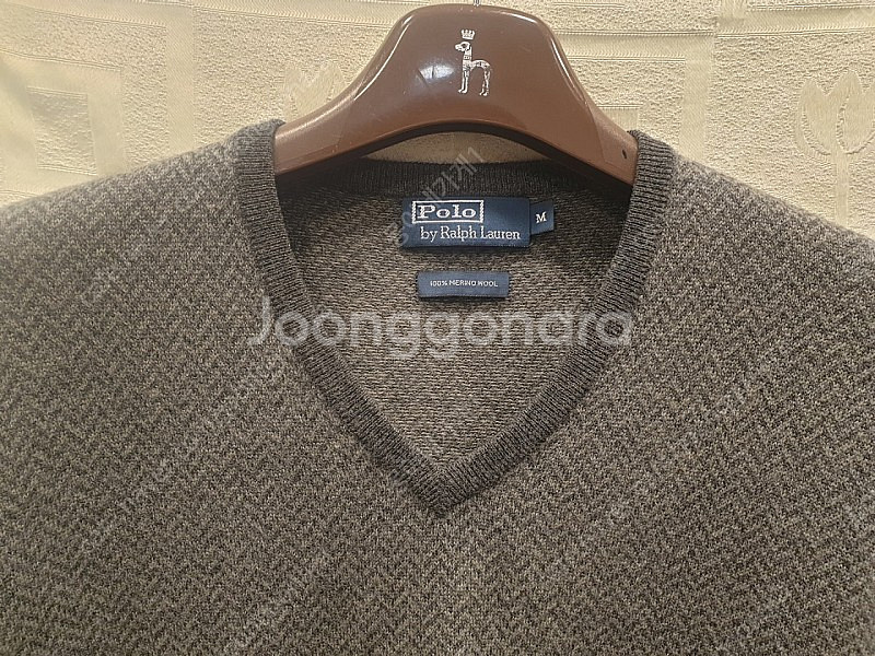 폴로랄프로렌 남성 메리노울 니트티 95--1