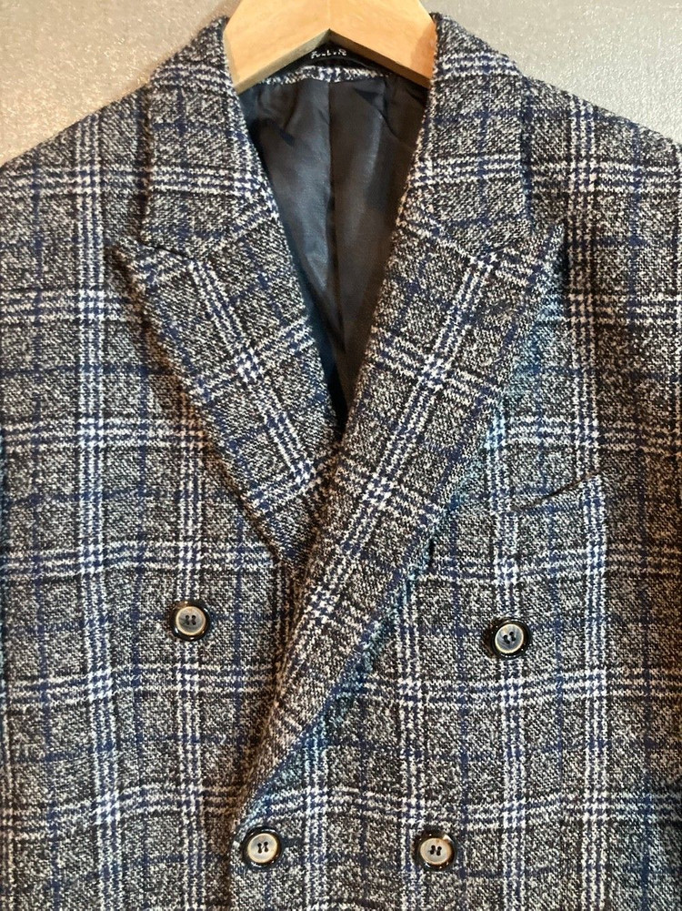 100,31 지오송지오 더블브레스티드 트위드 자켓, 디젤 슬림스트레이트핏 데님 팬츠 청바지--2