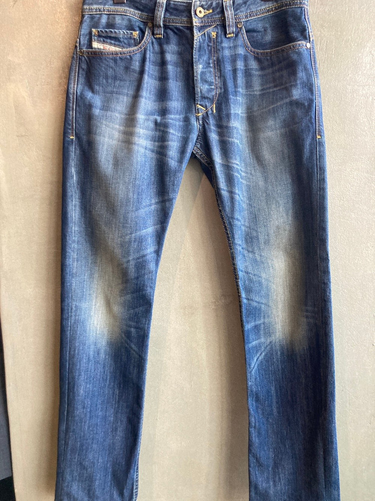 100,31 지오송지오 더블브레스티드 트위드 자켓, 디젤 슬림스트레이트핏 데님 팬츠 청바지--7