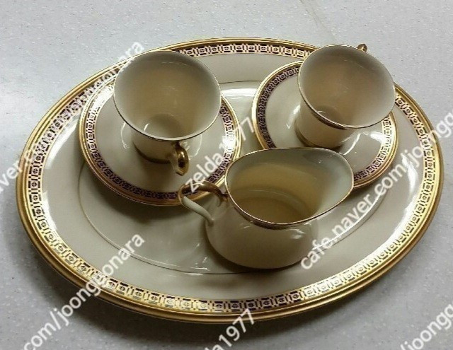 빈티지 레트로 레녹스 Lenox Tudor 명품 그릇 컵 접시 이미지