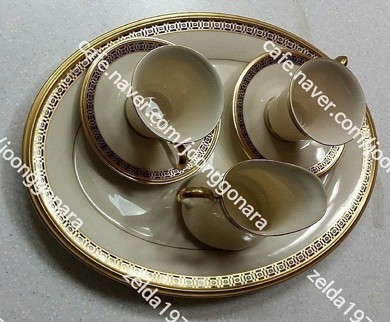 빈티지 레트로 레녹스 Lenox Tudor 명품 그릇 컵 접시 이미지