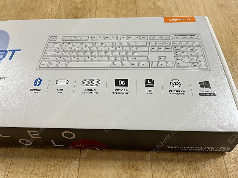 레오폴드 / FC900RBT PD 적축 그라파이트 화이트 한글 이미지