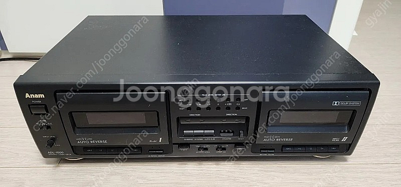 아남 ADL-1500 더블데크 판매합니다--0