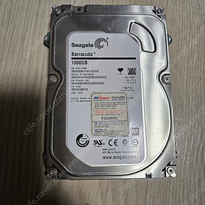 시게이트 SATA 1TB