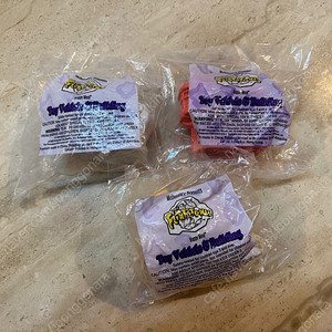 고인돌가족 플린스톤 3종 빈티지 해피밀토이