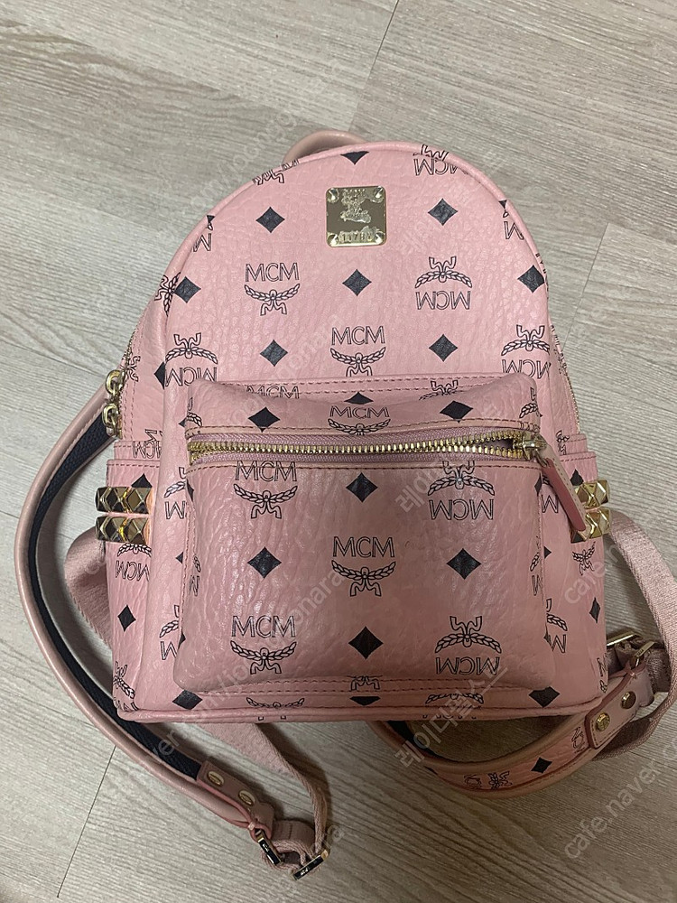 mcm백팩 파우더핑크 소프트핑크 이미지
