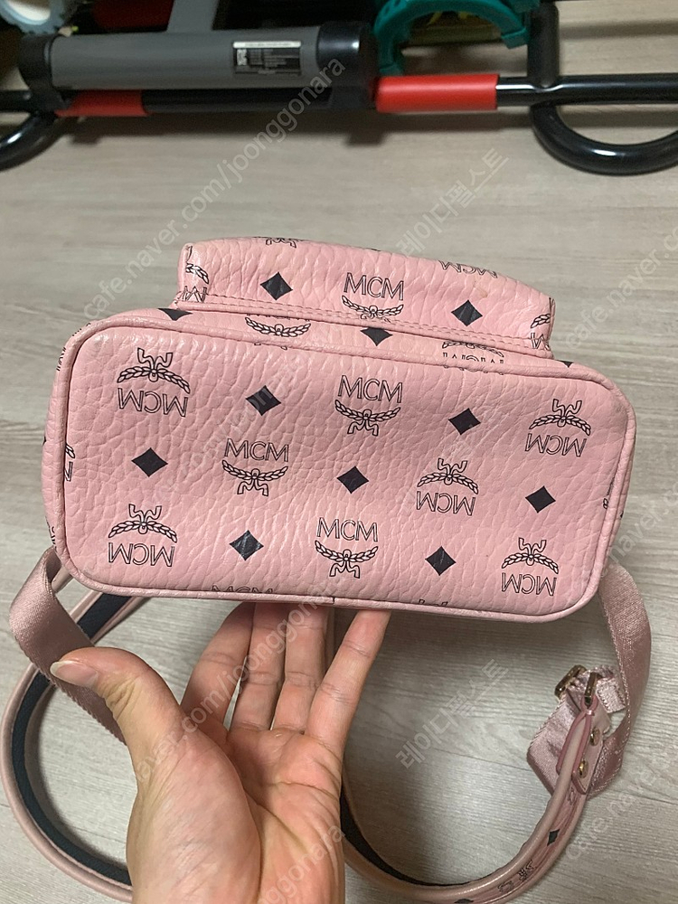 mcm백팩 파우더핑크 소프트핑크 이미지