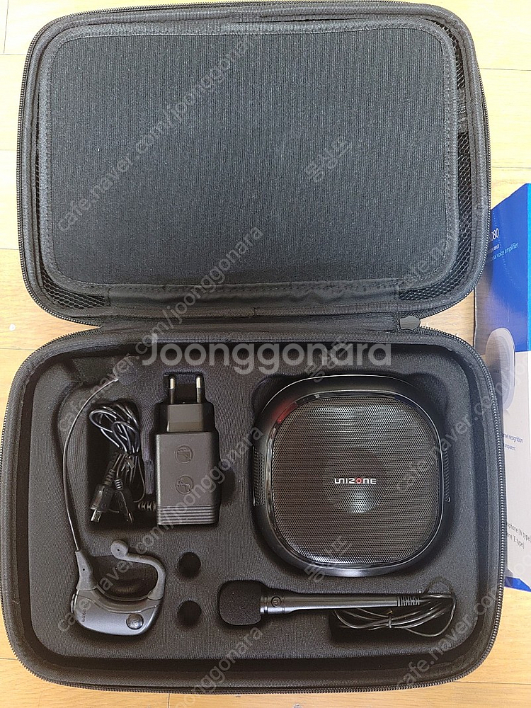 캐맥 유니존 UZ-8080 스마트 강의용 무선마이크 기가폰 블랙 E타입--1