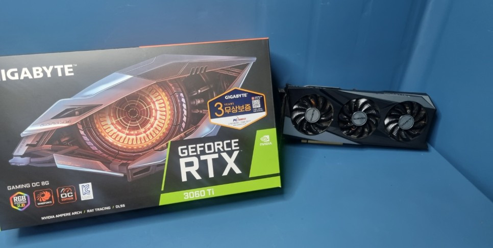 [판매] RTX3060 TI 기가바이트 갤럭시 게이밍/EX 화이트 판매 이미지