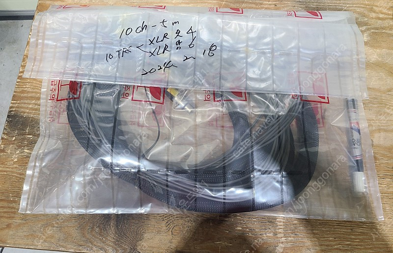 (GEPCO)겝코 61801EZ 10채널케이블 10 TRS to XLR숫4.XLR암6 5미터 이미지