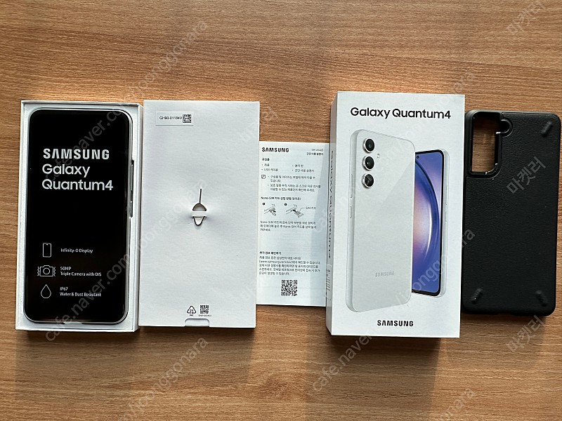 [개인]삼성 갤럭시 퀀텀4(A54) 화이트(케어플러스 적용)판매합니다 이미지