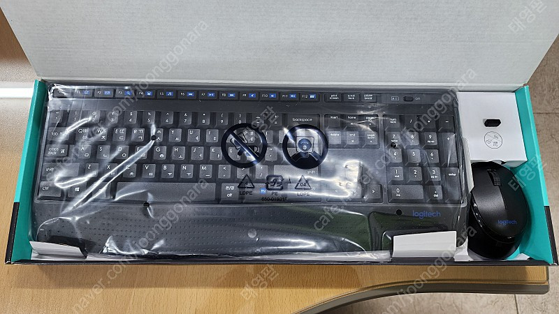 로지텍 무선 키보드 마우스세트 MK345 팝니다 이미지