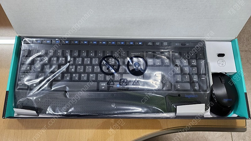 로지텍 무선 키보드 마우스세트 MK345 팝니다 이미지