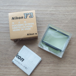 니콘 F3 포커싱 스크린 E타입 레드닷 박스신품 판매