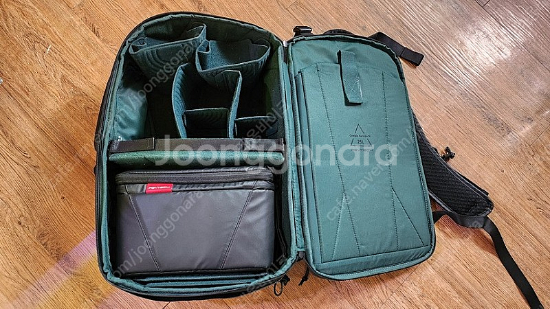 피지테크 원모 카메라 백팩 25L 내놓습니다.--3
