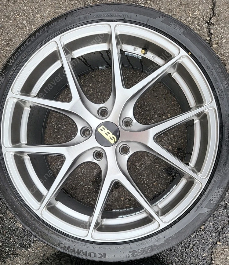 [판매] BMW 3 4 시리즈 용 BBS ST 19인치 중고 휠타이어 세트 판매합니다 이미지