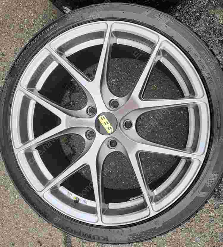 [판매] BMW 3 4 시리즈 용 BBS ST 19인치 중고 휠타이어 세트 판매합니다--3