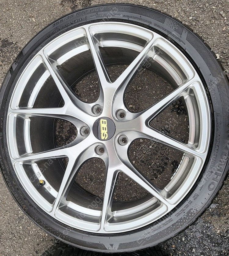 [판매] BMW 3 4 시리즈 용 BBS ST 19인치 중고 휠타이어 세트 판매합니다--4