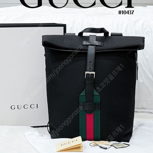 구찌 GUCCI] 구찌 신상 웹 테크노 캔버스 백팩