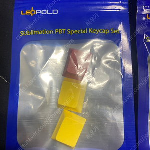 레오폴드 키캡 sublimation PBT keycap 미개봉